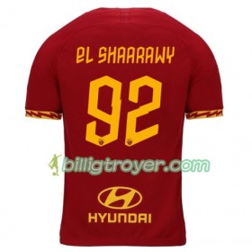 Billige Fotballdrakter AS Roma EL Shaarawy 92 Hjemmedraktsett 2019/20 Kortermet